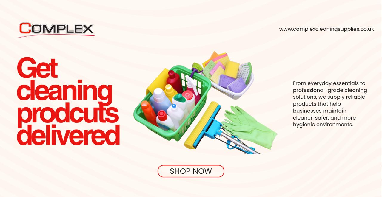 Get cleaning products delivered