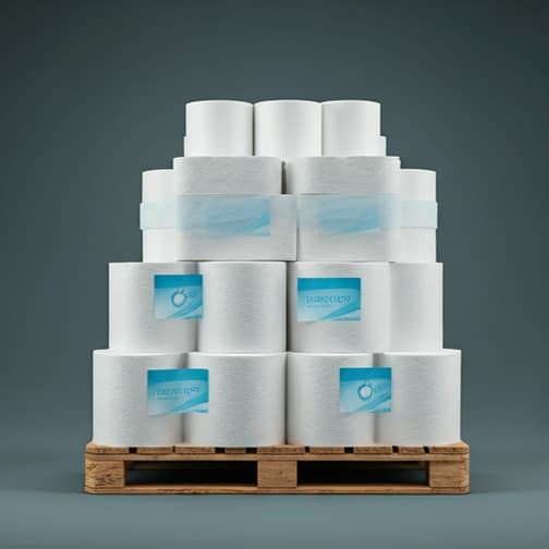 Cloudsoft Toilet Rolls 2ply White (Pallet of 96)